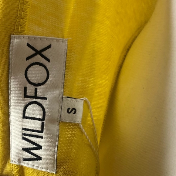 WILDFOX “Head in the Clouds” Dandelion Yellow Top - Picture 8 of 8